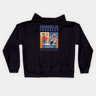 Carousel of Progress fantasy Kids Hoodie